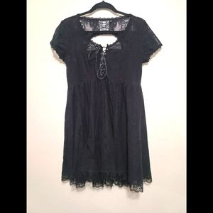 Killstar lace mini dress